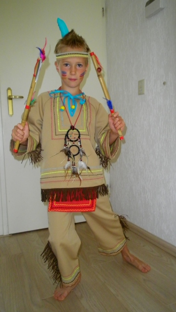het indianenpakje